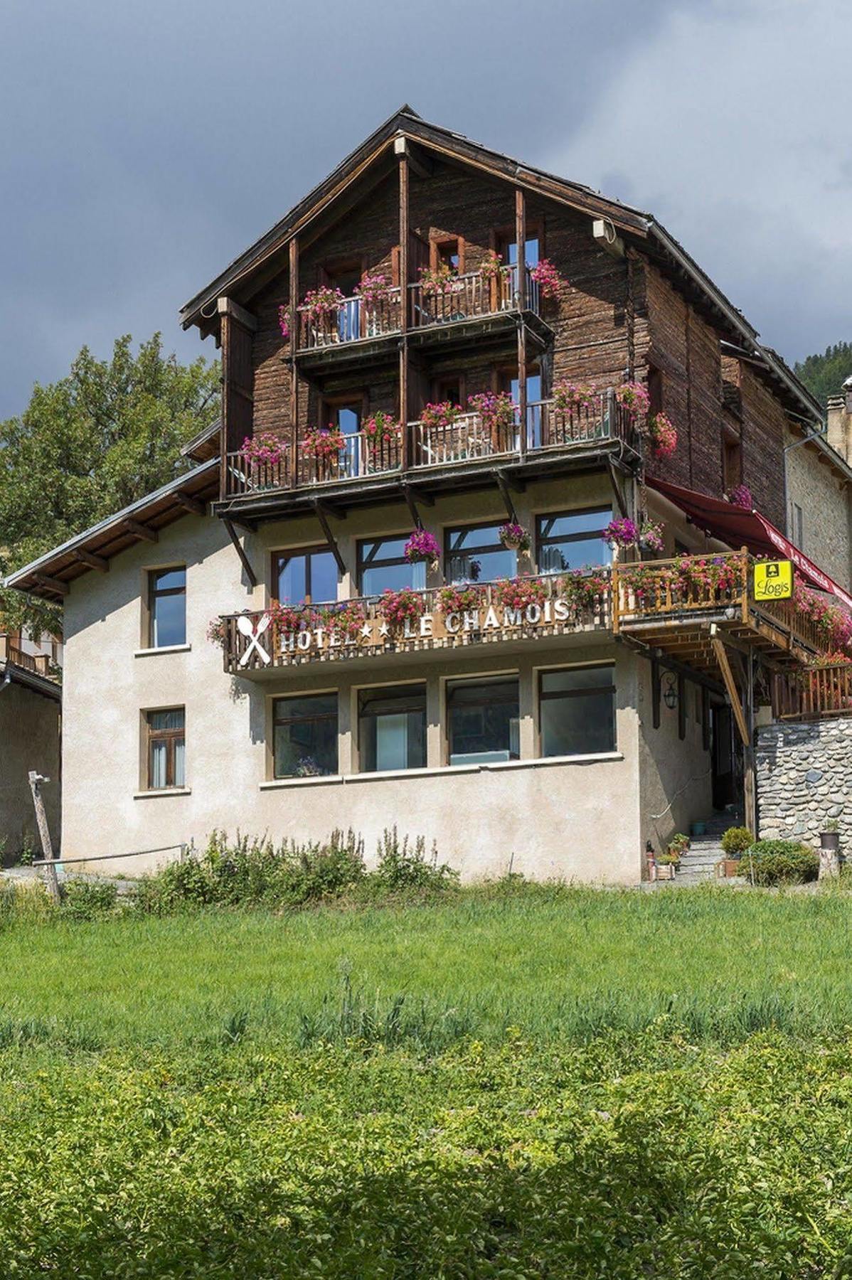 Hotel Le Chamois Logis Molines en Queyras Bagian luar foto